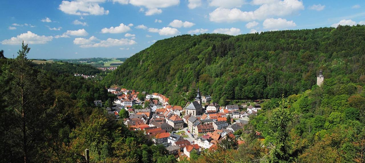 Hotel Haus Bauer บาด แบร์เน็ค อิม ฟิชเทลเกอเบียร์เกอ ภายนอก รูปภาพ
